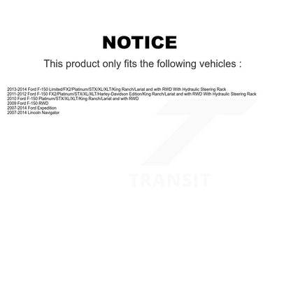 Kit de bras de commande de Suspension avant et de rotule, 8 pièces, pour Ford