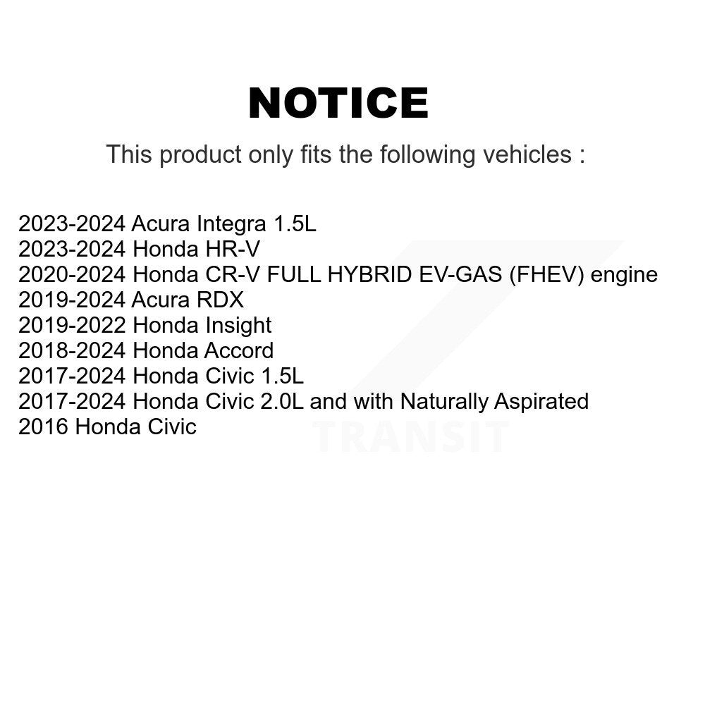 Paire de maillons avant pour Honda Civic CR-V Acura Accord RDX HR-V Integra Insight