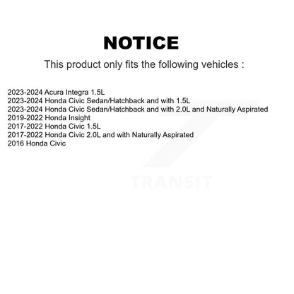 Kit de liaison de Suspension avant et arrière, pour Honda Civic Acura Integra Insight K72-101587