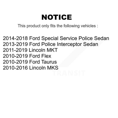 Kit de liaison avant et arrière, pour Ford Flex Taurus Police Interceptor Sedan Lincoln MKS