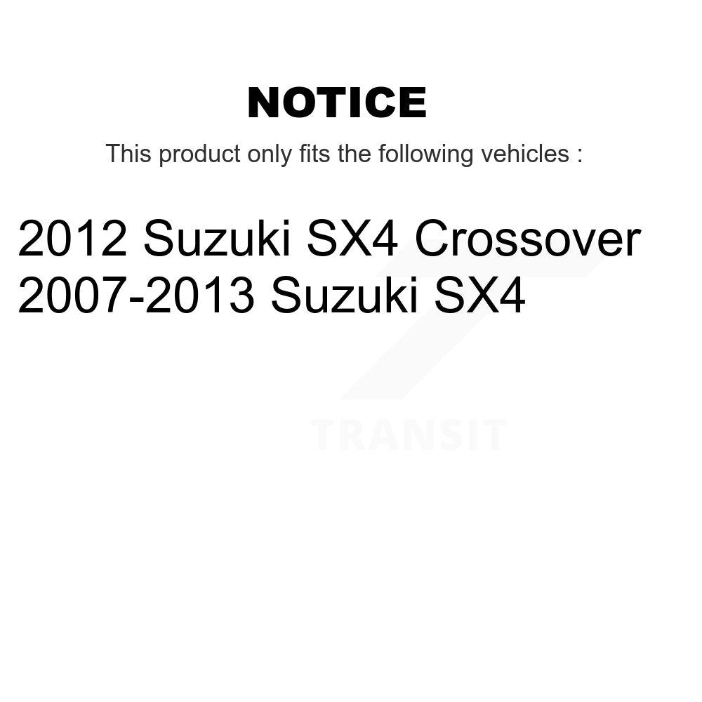 Kit de roulement et de liaison de roue avant pour Suzuki SX4 Crossover K77-100533