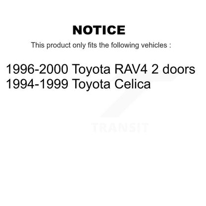 Kit de roulement et de liaison de roue avant pour Toyota RAV4 Celica K77-100548