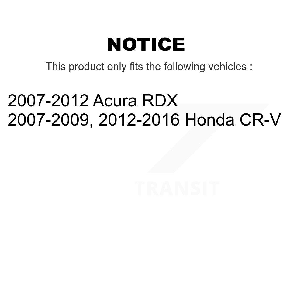 Kit de liaison de barre stabilisatrice, roulement de roue avant, Joint à rotule inférieur, pour Honda CR-V Acura RDX