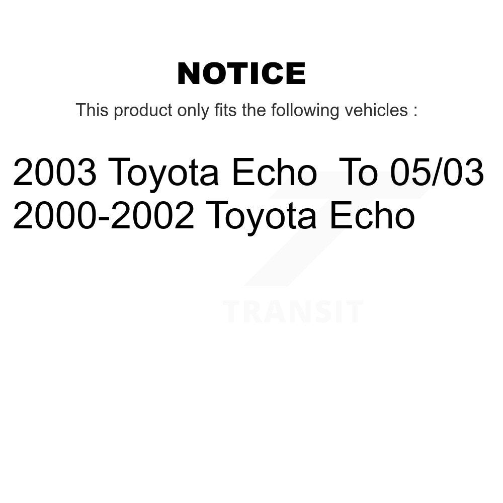 Bras de commande inférieur à roulement avant droit, avec rotule et Kit de liaison, pour Toyota Ech