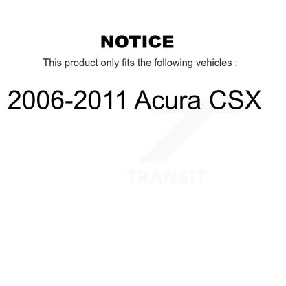 Bras de commande inférieur à roulement avant droit avec kit BJ et Link pour Acura CS 2006-2011