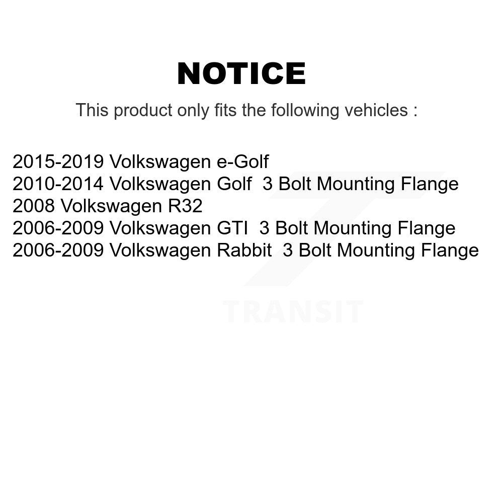 Kit de liaison de rotule inférieure, roulement avant droit, pour Volkswagen Golf Rabbit GTI R3