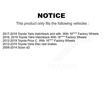 Kit de biellette de direction et de liaison extérieure, roulement avant, rotule inférieure, pour Toyota Yaris Prius