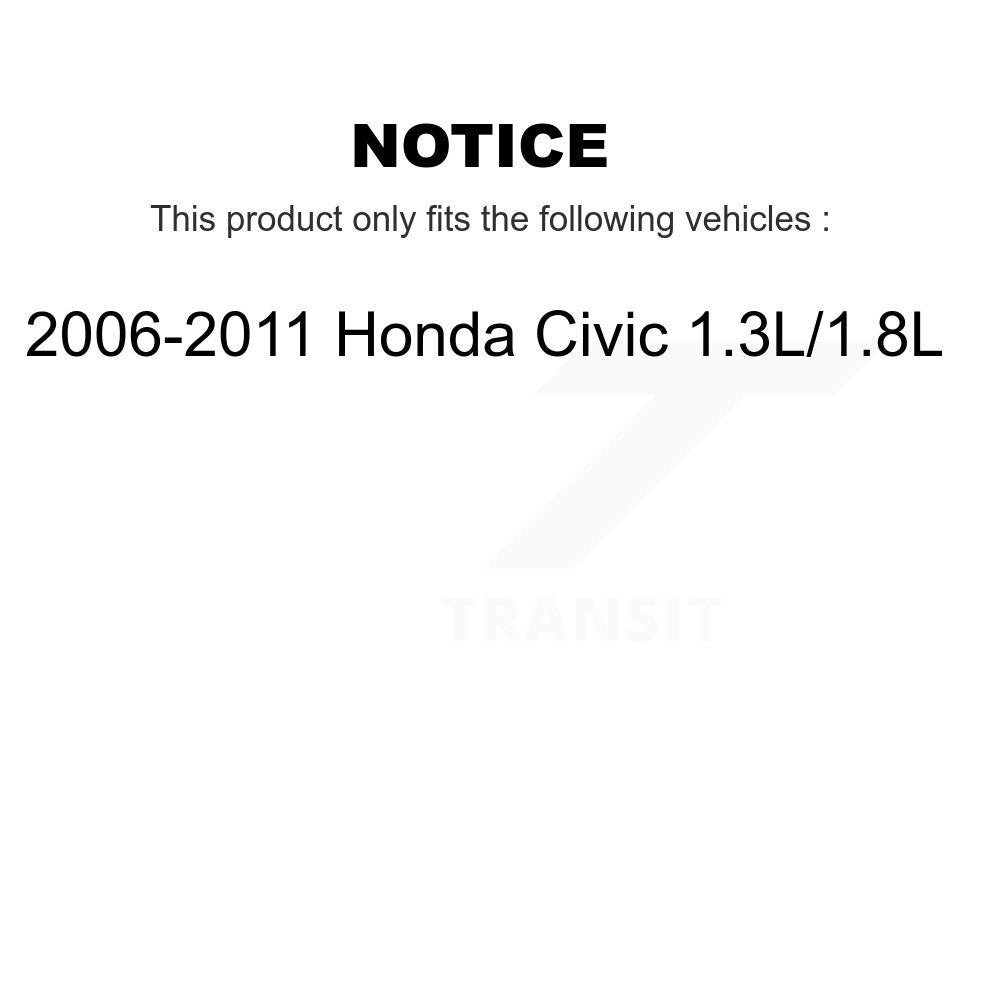 Kit de liaison d'extrémité de biellette de direction extérieure, roulement avant droit, Joint à rotule inférieur, pour Honda Civic