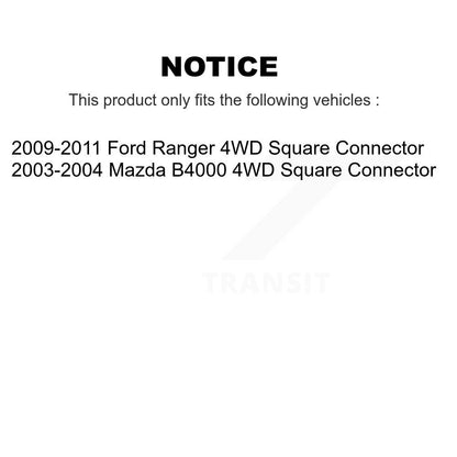 Kit de liaison de biellette de direction extérieure, roulement avant inférieur, pour Ford Ranger Mazda 4WD