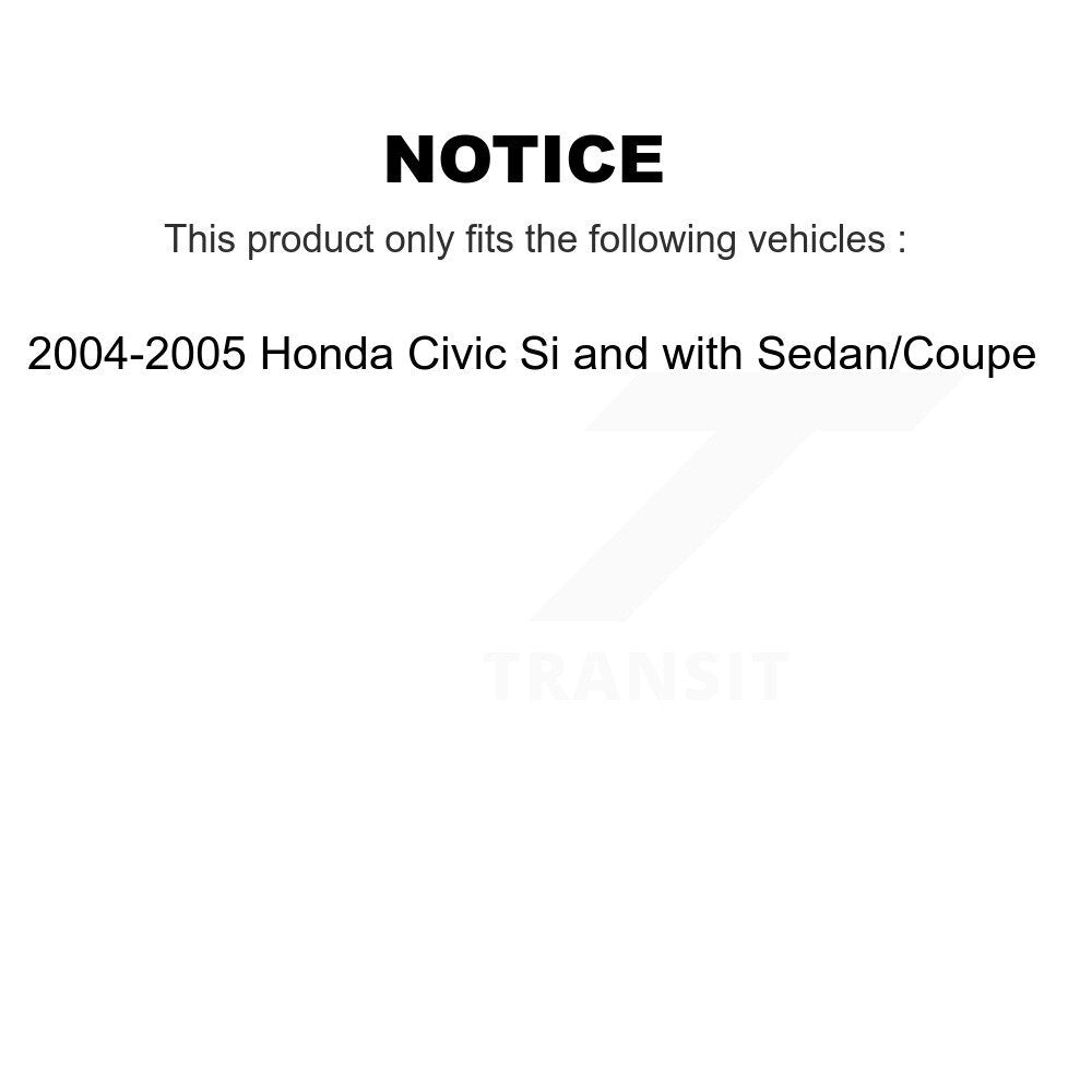 Kit de liaison d'extrémité de biellette de direction extérieure, roulement avant inférieur, Joint à rotule inférieur (8 pièces) pour Honda Civic