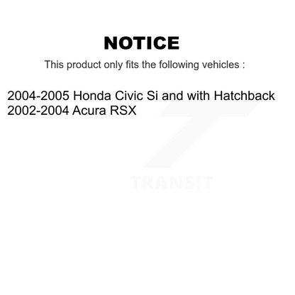 Kit de liaison de barre stabilisatrice, roulement de roue avant, Joint à rotule inférieur, pour Honda Civic Acura RS