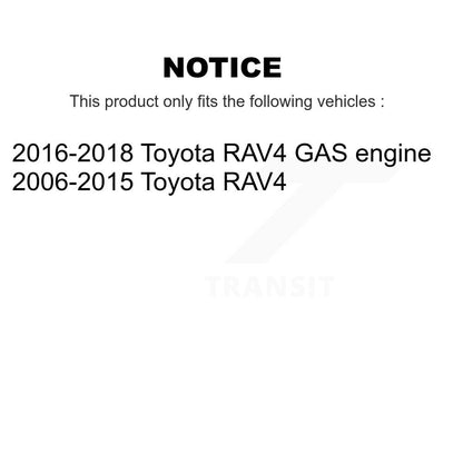 Paire d'amortisseurs de suspension arrière pour Toyota RAV4 K78-100297