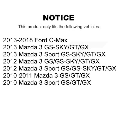 Paire d'amortisseurs de Suspension arrière pour Mazda 3 Ford c-max Sport K78-100336