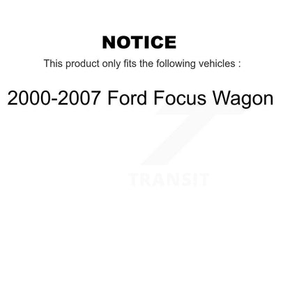 Paire d'amortisseurs de suspension arrière pour Ford Focus Wagon 2000-2007 K78-100348
