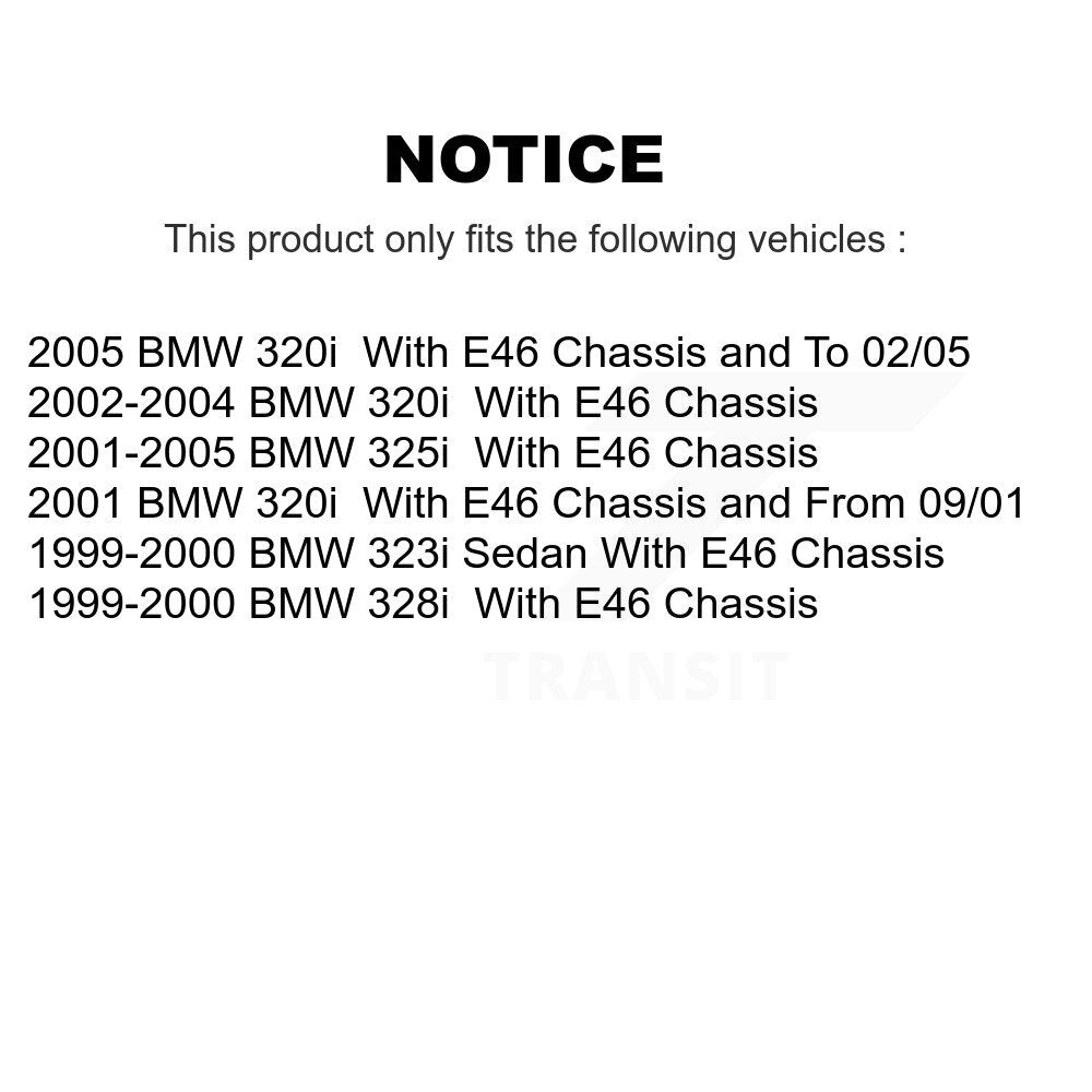 Paire d'amortisseurs de Suspension arrière pour BMW 325i 320i 323i 328i K78-100350