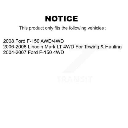 Paire d'amortisseurs de Suspension arrière pour Ford F-150 Lincoln Mark LT K78-100355