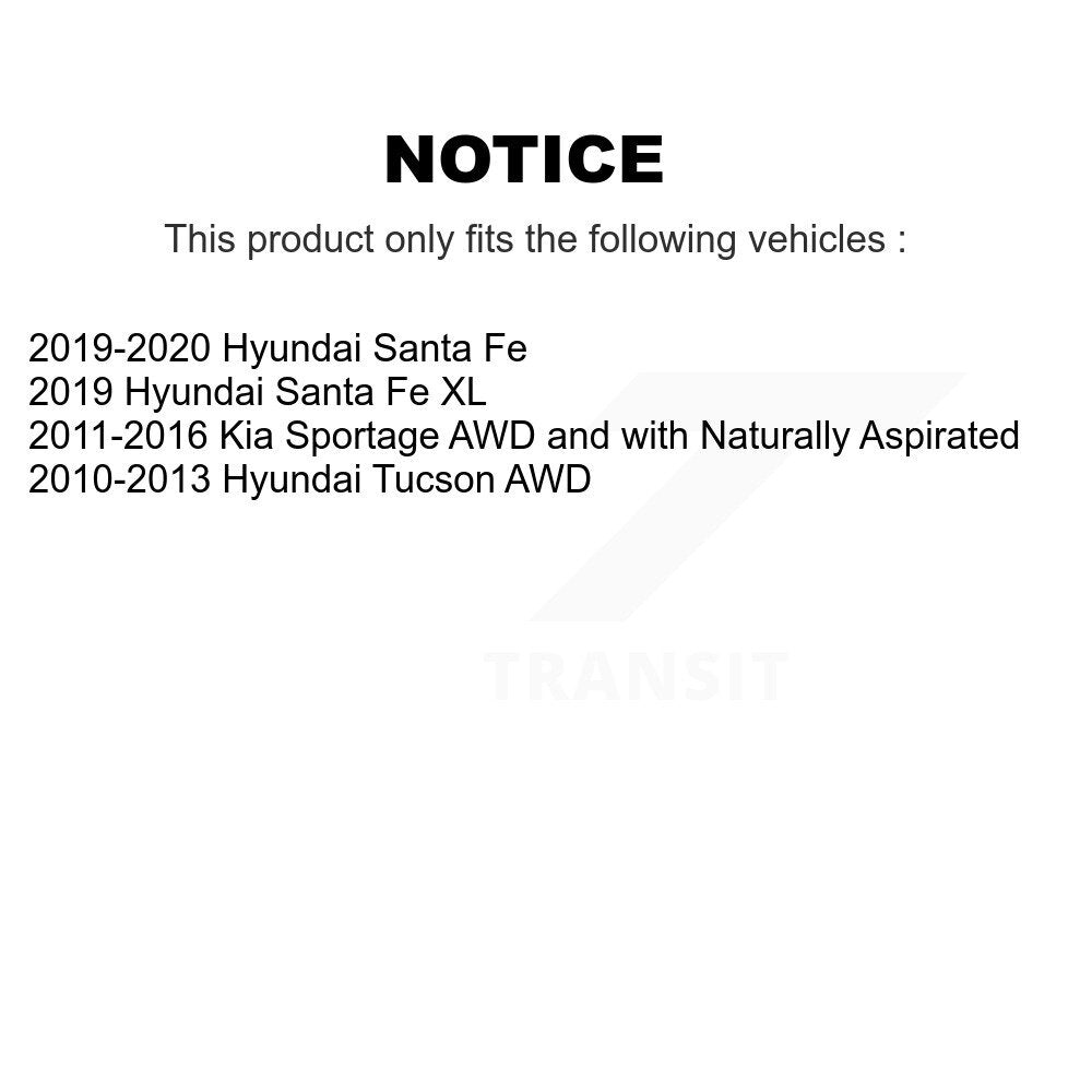 Paire d'amortisseurs de Suspension arrière, pour Hyundai Tucson Santa Fe Kia Sportage X