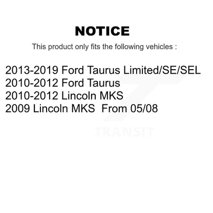 Paire d'amortisseurs de Suspension arrière pour Ford Taurus Lincoln MKS K78-100417