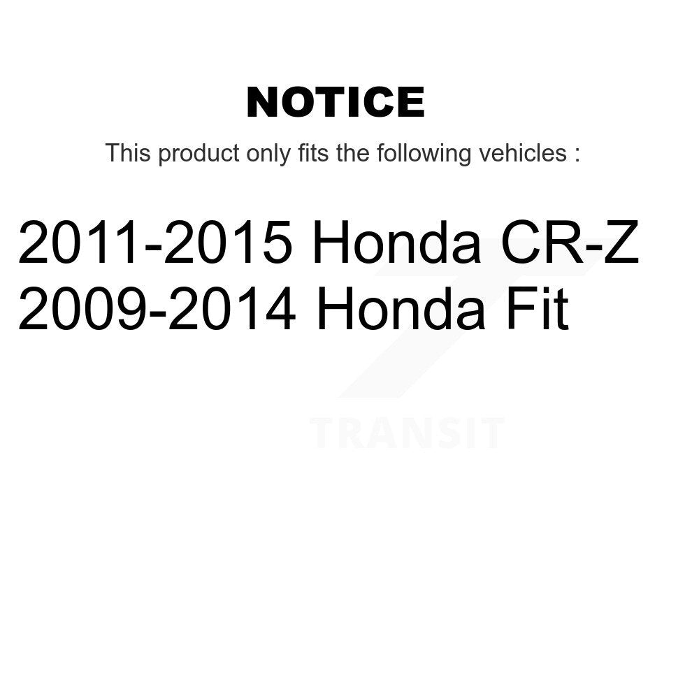 Paire d'amortisseurs de suspension arrière pour Honda Fit CR-Z K78-100423