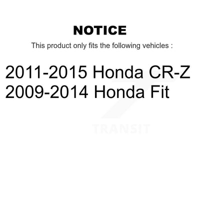 Paire d'amortisseurs de suspension arrière pour Honda Fit CR-Z K78-100423