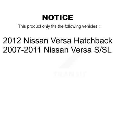 Kit de jambes de suspension avant pour Nissan Versa K78-100746