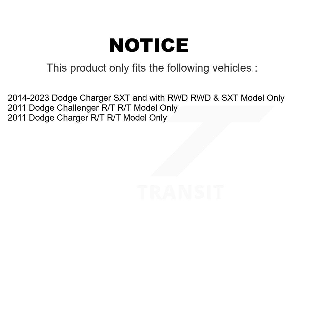 Paire de supports de ressorts hélicoïdaux, amortisseurs avant complets, pour Dodge Charger Challenger