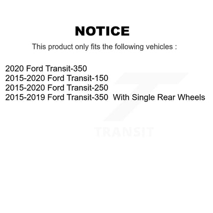 Kit de jambe de force et ressort hélicoïdal avant et arrière, pour Ford Transit-250 Transit-150 Transit-350