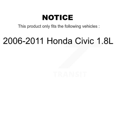 Kit d'extrémité de biellette de direction avant et de démarrage pour Honda Civic 1,8 l 2006 – 2011 K7B-100108