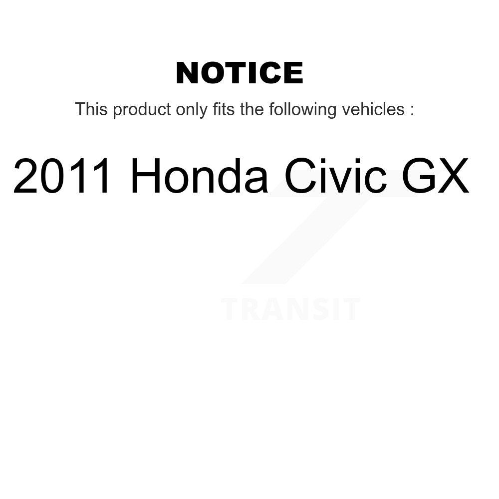 Rear Wheel Cylinders And Drum Shoes Hub Bearing Kit For 2011 Honda Civic GX