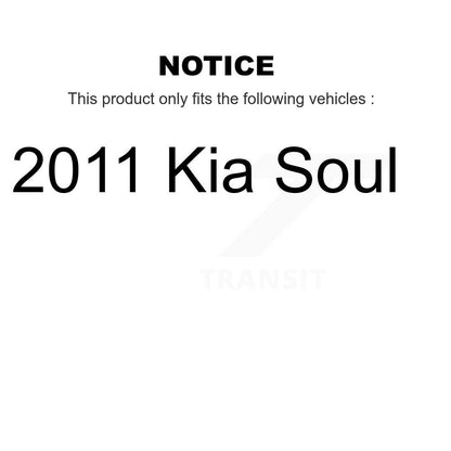 Kit d'assemblage de cylindres de roue arrière et de roulement de moyeu pour Kia Soul 2011 K7D-101914