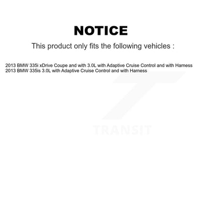 Kit de roulement de roue arrière et capteur ABS pour BMW 335i xDrive 335is 2013 K7S-101282