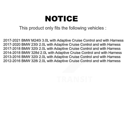 Kit de roulement de roue avant et arrière et capteur ABS, pour BMW 328i 320i M240i 230i 328d