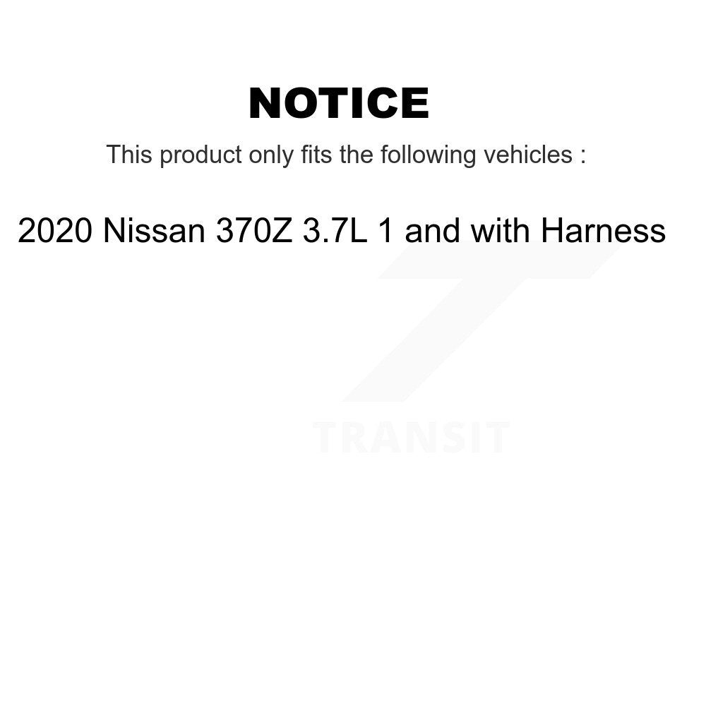 Kit de capteur ABS de roulement de moyeu de roue avant pour Nissan 370Z 3.7L 2020 1 avec harnais
