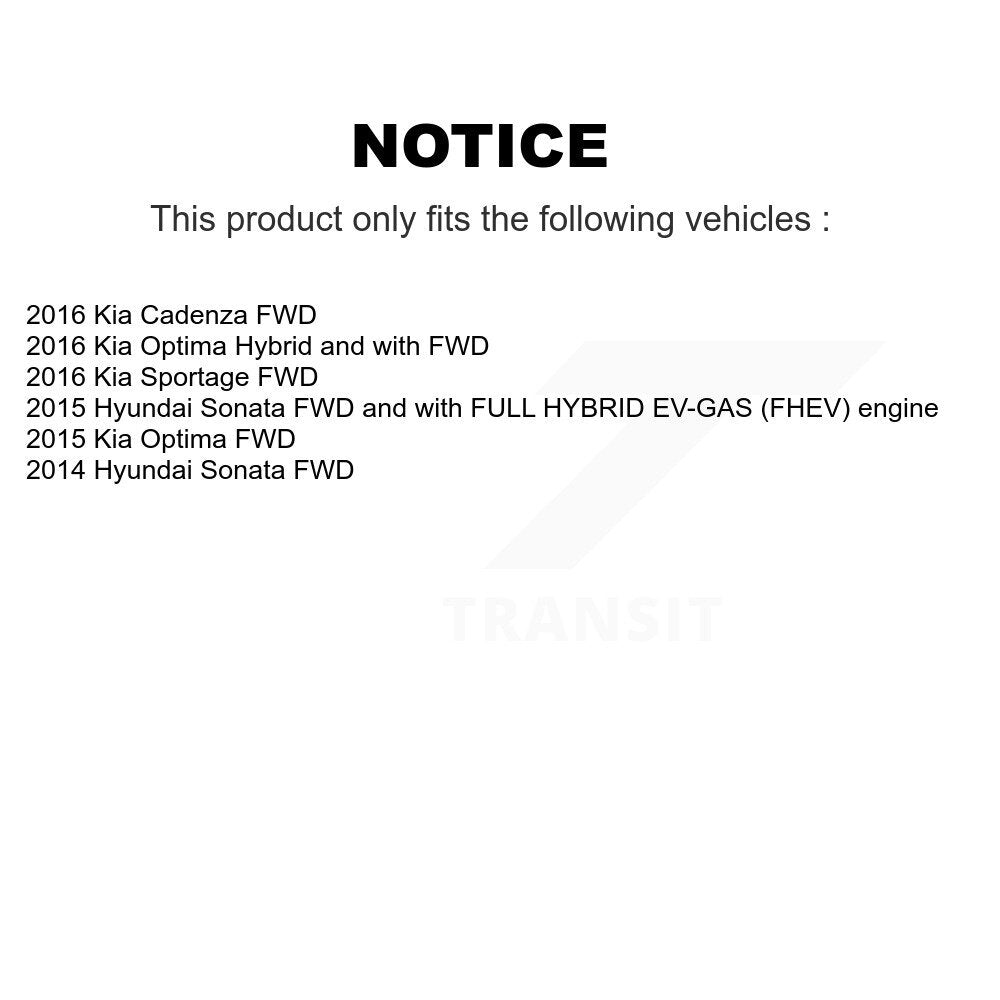 Kit de capteur de roulement de moyeu de roue arrière, pour Hyundai Sonata Kia Optima Sportage Cadenz