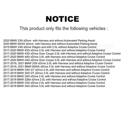 Kit de capteur de roulement de moyeu de roue avant, pour BMW 330i xDrive 230i 430i Gran Coupe 340
