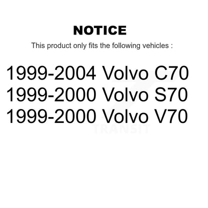 Ensemble de roulement de moyeu avant et Kit de liaison pour Volvo S70 C70 V70 K7T-100508