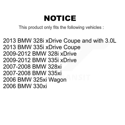 Kit de roulement et de liaison de roue avant, pour BMW 328i xDrive 335i 328xi 335xi 325xi 330xi