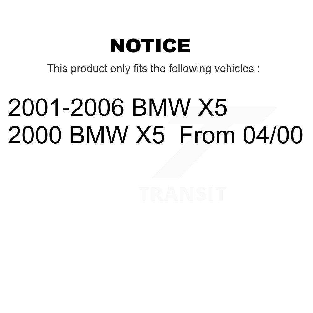 Kit de roulement et de liaison de roue avant pour BMW X5 K7T-100874