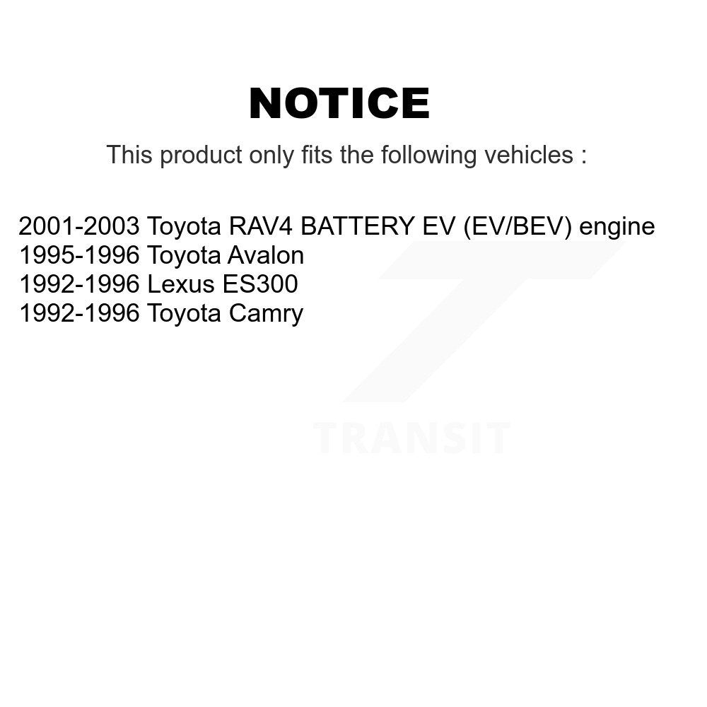 Kit de liaison de Suspension de roulement de roue avant, pour Toyota RAV4 Camry Lexus ES300 Avalo