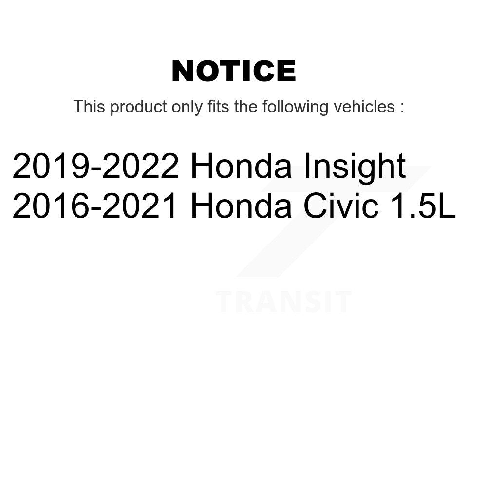 Kit de roulement de roue avant et d'extrémité de biellette de direction pour Honda Civic Insight K7T-101077