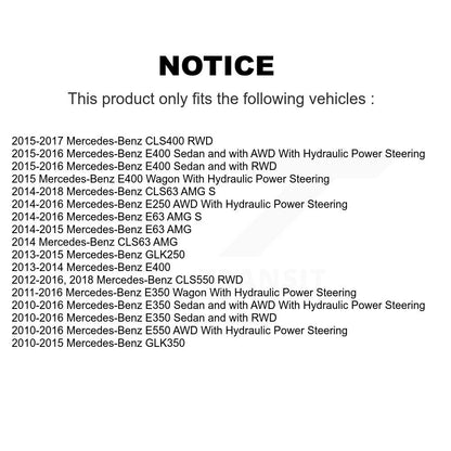 Kit d'extrémité de biellette de roulement de roue avant, pour Mercedes-Benz GLK350 GLK250 E350 E550 S