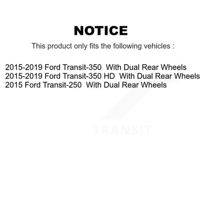 Ensemble de roulement de moyeu avant et Kit de liaison pour Ford Transit-350 HD Transit-250