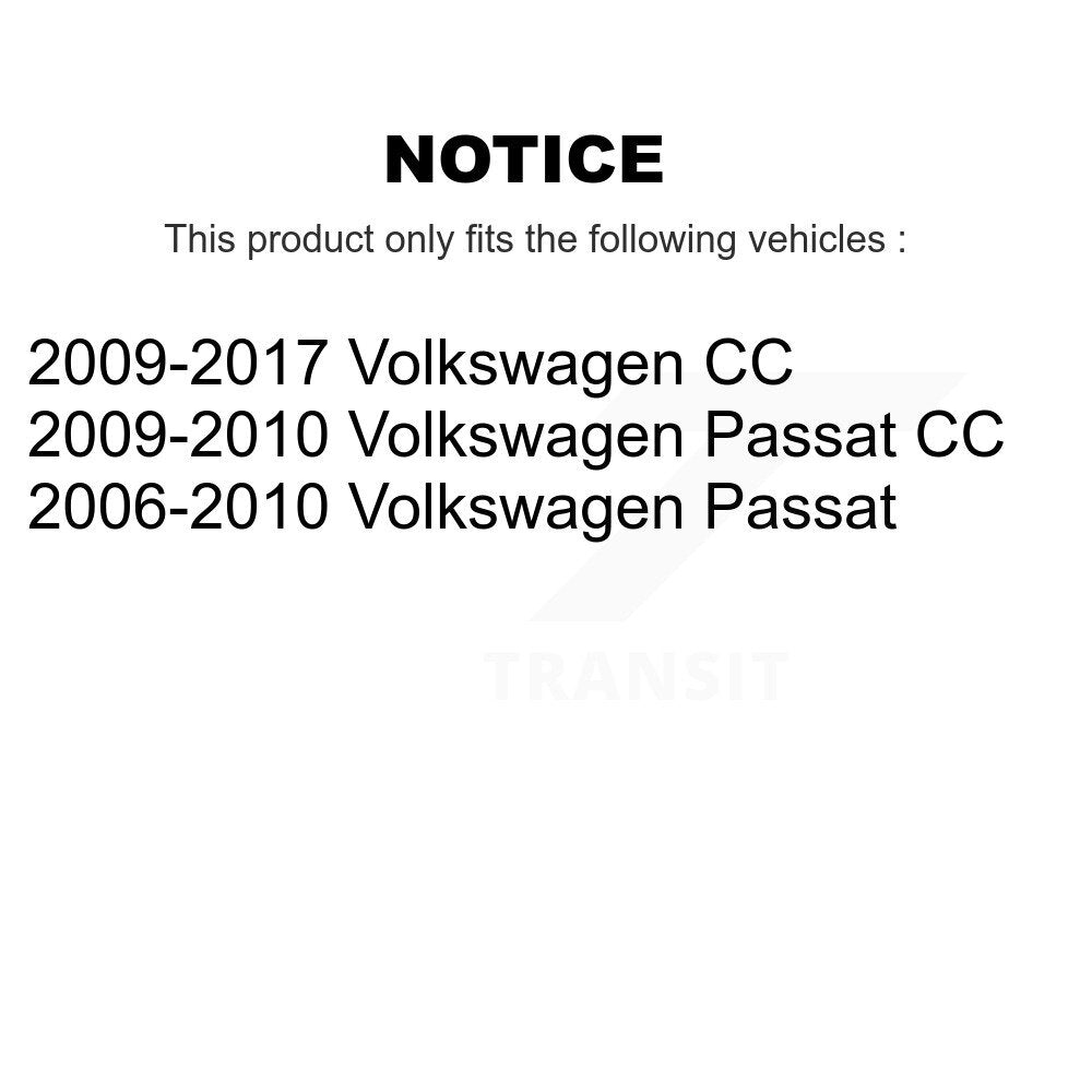 Kit de liaison de barre stabilisatrice, roulement avant droit, Joint à rotule inférieur, pour Volkswagen Passat CC