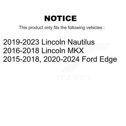 Kit de bras de commande inférieur et de liaison, roulement avant droit, pour Ford Edge Lincoln Nautilus