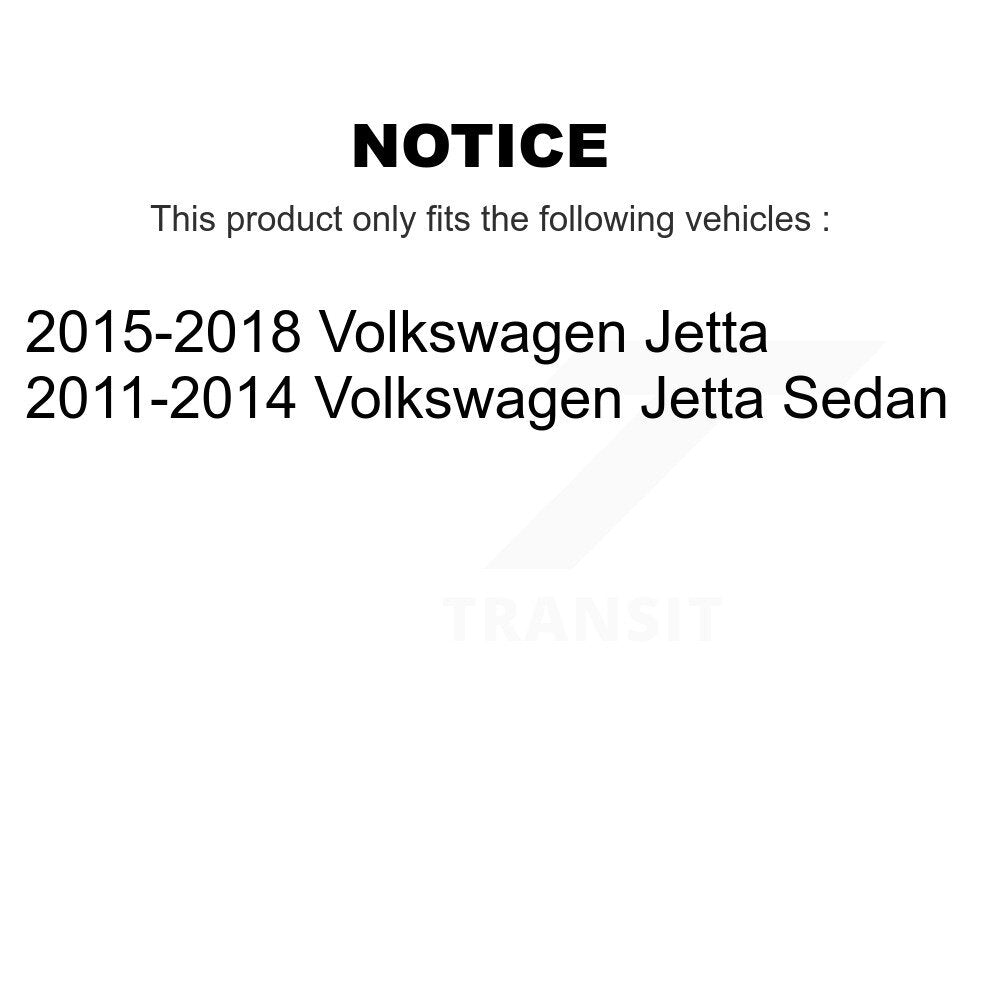 Kit de rotule et de liaison de bras de commande inférieur, roulement avant droit, pour Volkswagen Jett