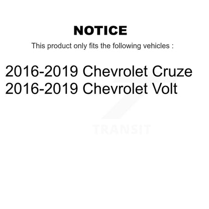 Kit de liaison de bras de commande inférieur, roulement avant gauche, pour Chevrolet Cruze Vol 2016 – 2019