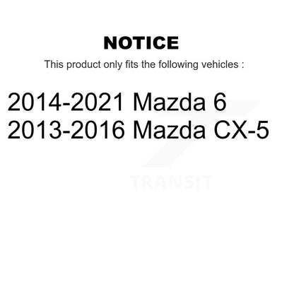 Bras de commande inférieur à roulement avant gauche avec rotule et Kit de liaison pour Mazda CX-5