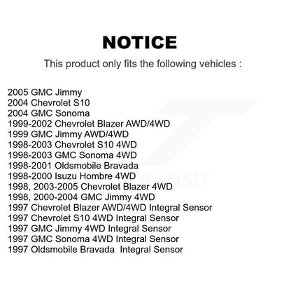 Kit de liaison de rotule inférieure de roulement avant, pour Chevrolet GMC Blazer S10 Jimmy Isuz