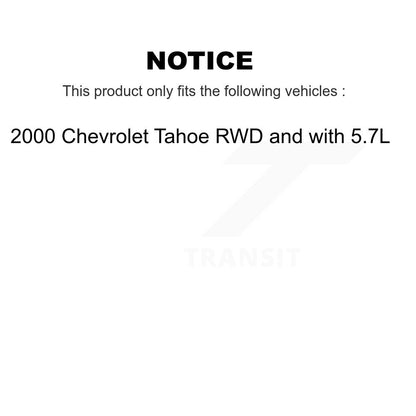 Kit de rotule inférieure et de liaison pour roulement avant, pour Chevrolet Tahoe RWD 2000 avec 5.7