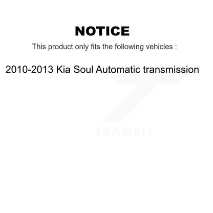 Bras de commande inférieur à roulement avant droit, avec rotule et Kit de liaison pour Kia Soul